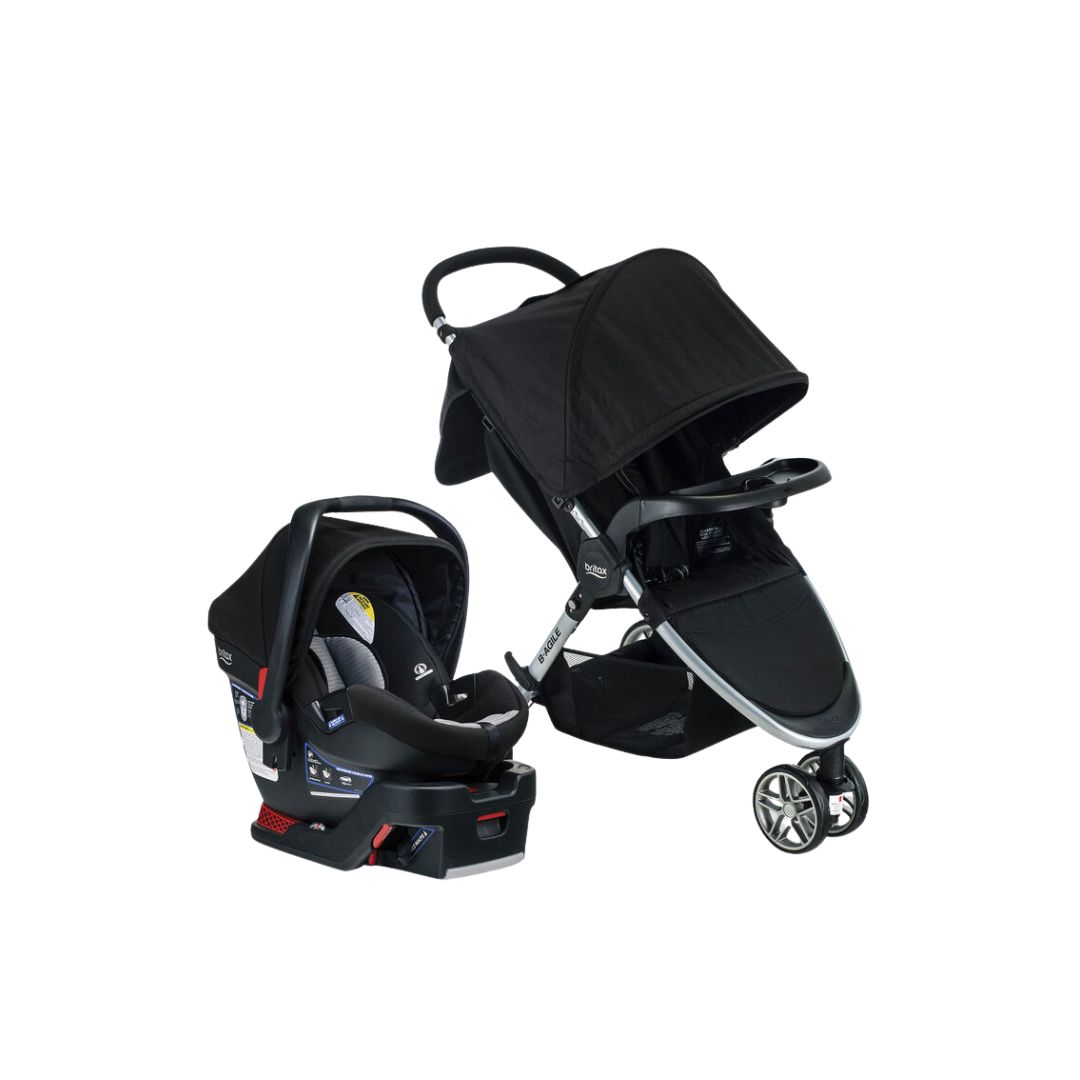 Carrinho e Bebê conforto B-Agile e B-Safe