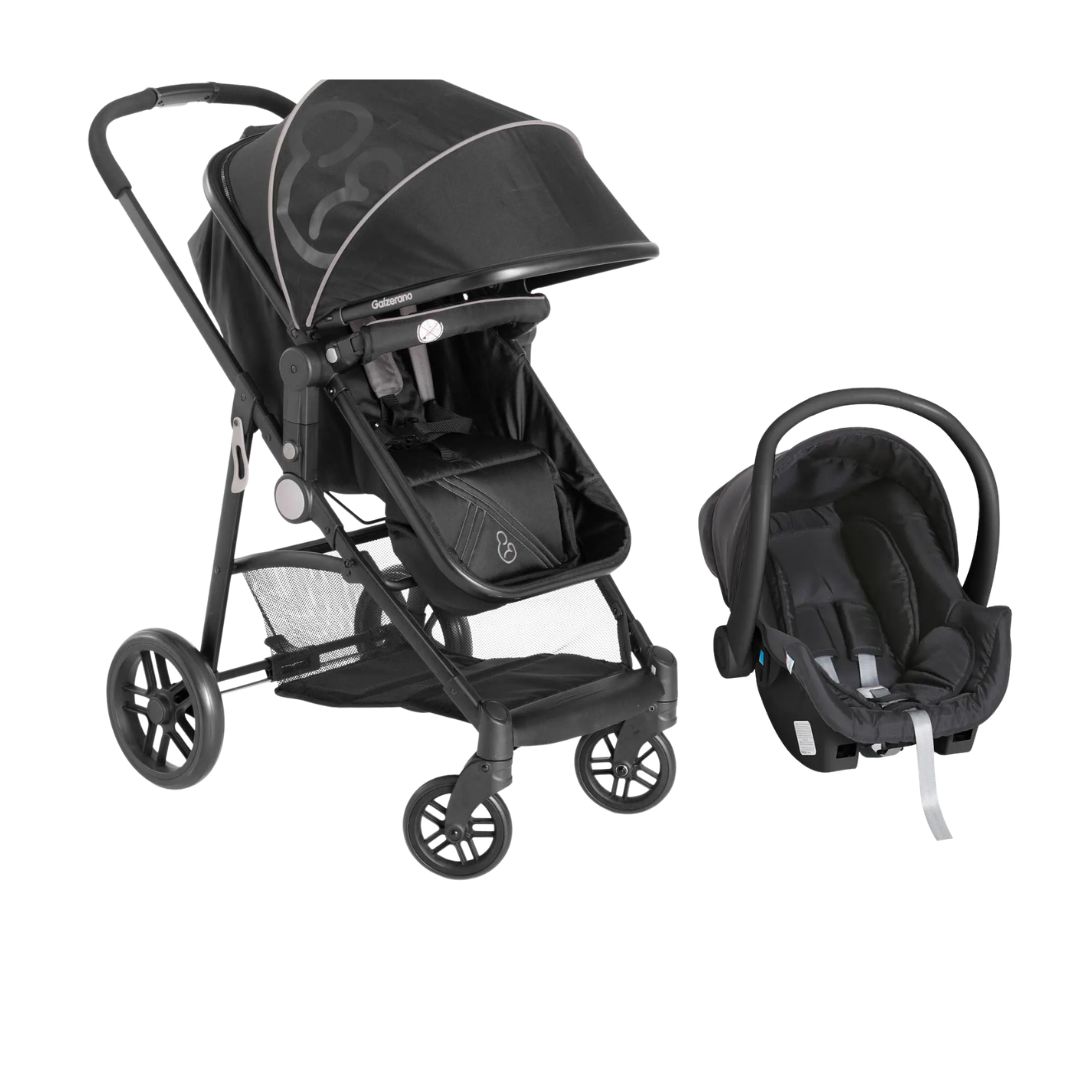 Carrinho e Bebê conforto Gero