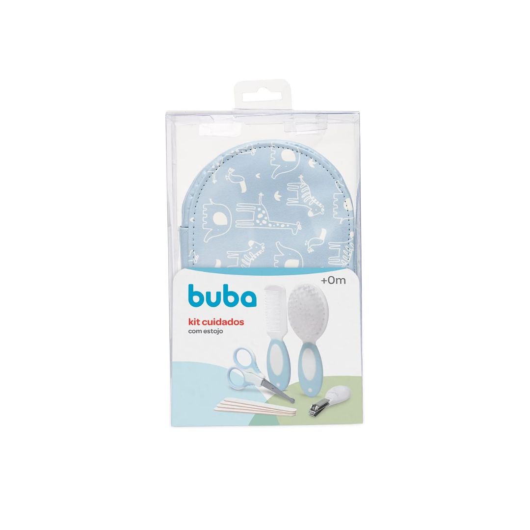 Kit Cuidados Com Estojo Azul