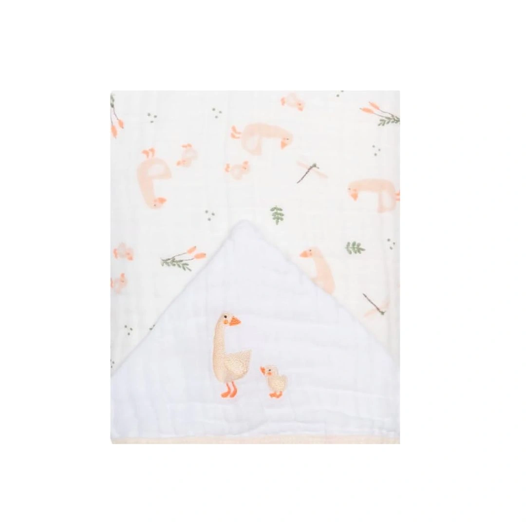 Toalha de Banho Bebê Soft com Capuz 