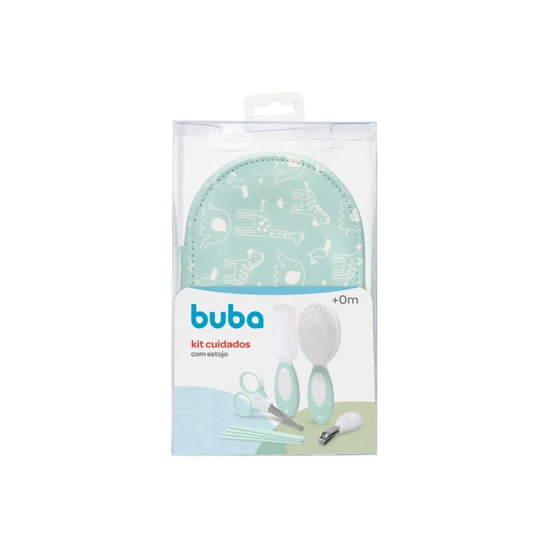 Kit Cuidados Com Estojo Verde