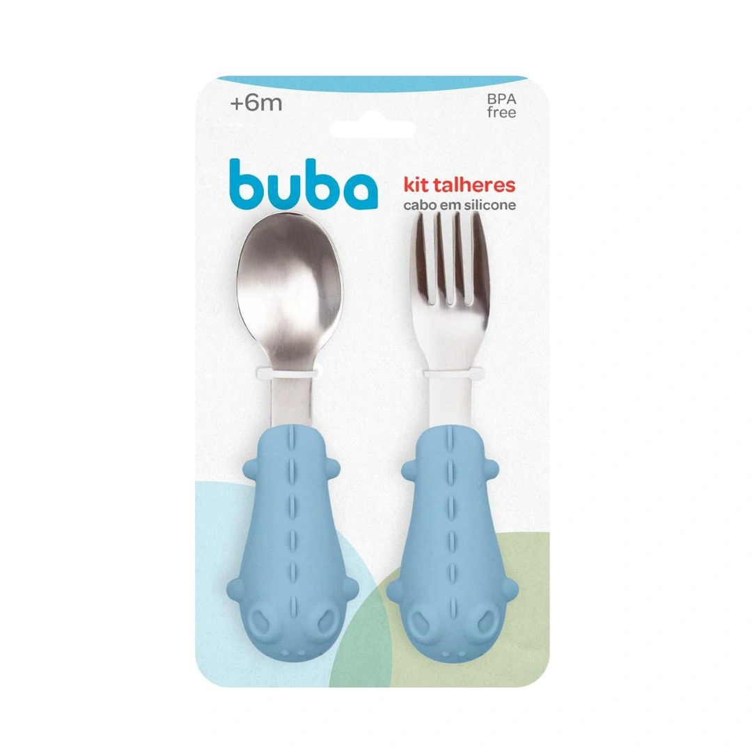 Kit Talheres Cabo Em Silicone