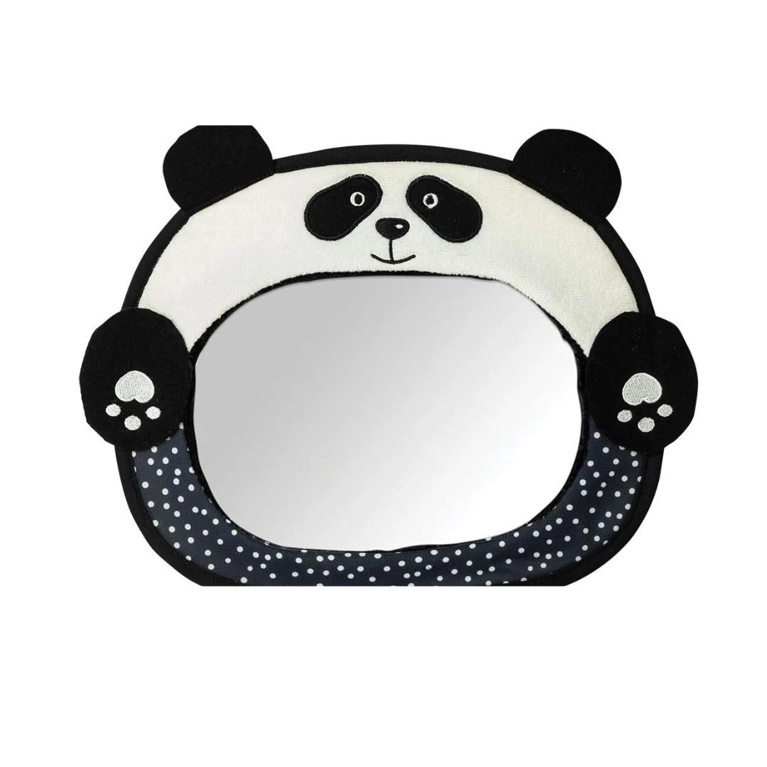 Espelho Para Banco Traseiro Pandinha Preto