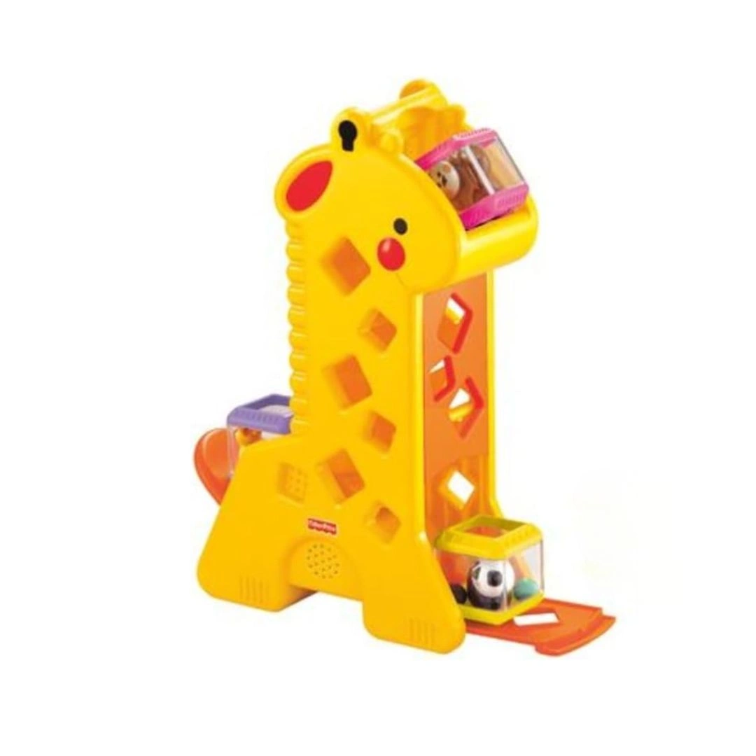 Brinquedo para Bebês Girafa com Blocos para crianças a partir de 6 meses